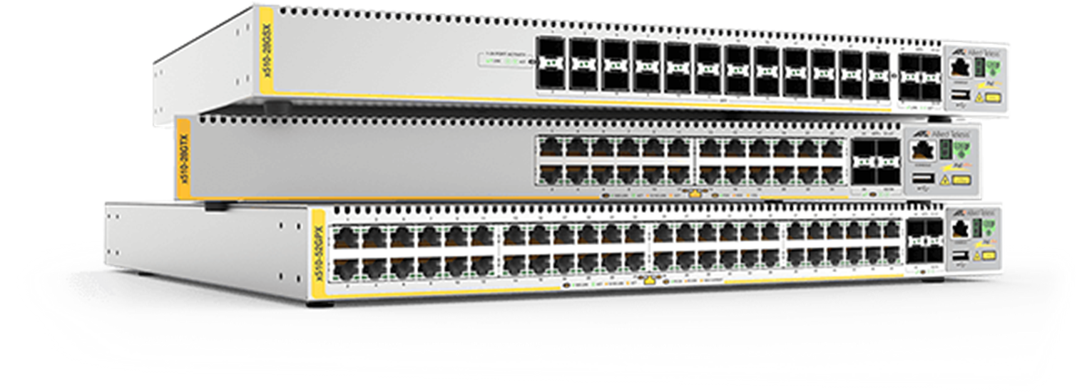 AT-x510 series - Advanced Gigabit Layer 3 Stackable Switch