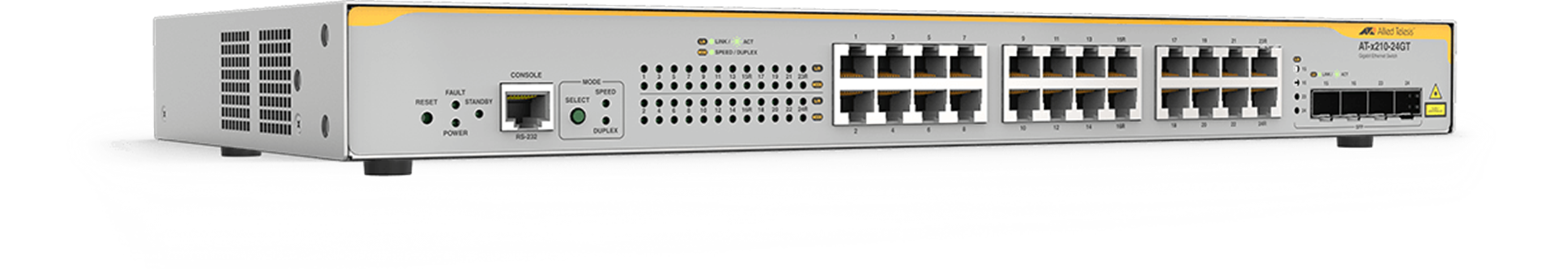 AT-X210 Series - Layer 2 Gigabit Switch (EoS)