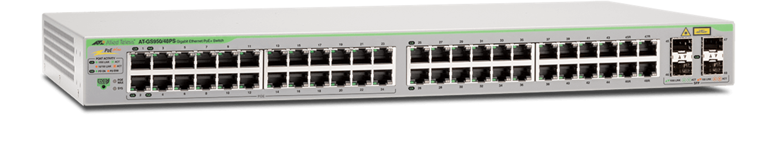 AT-GS950 Series - Layer 2 Websmart Gigabit Switch