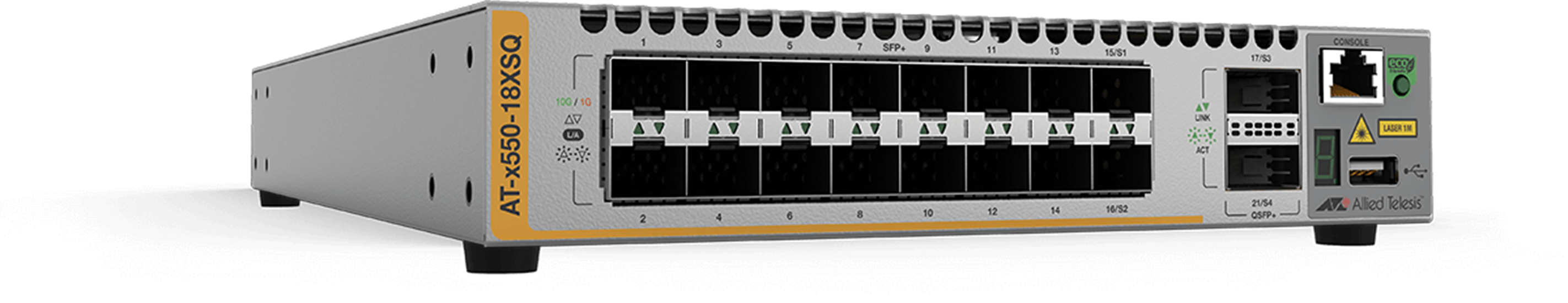 AT-x550 series - Advanced 1/10Gigabit Layer 3 Stackable Switches