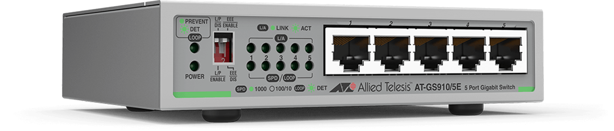 AT-GS910 Series - Unmanaged Gigabit Switch